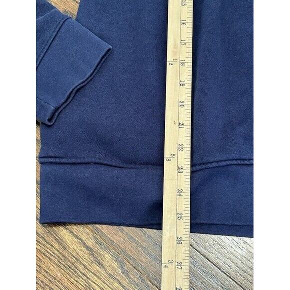Polo Ralph Lauren Polo Bear Football Fleece Hoodie Long Sleeves Pullover Blue XL - Picture 3 of 9
